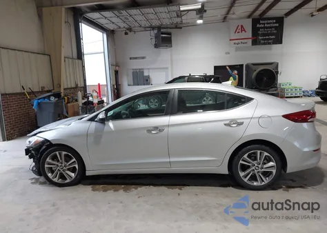 2017 Hyundai Elantra Limited из США, поврежденный, VIN 5NPD84LF3HH056773